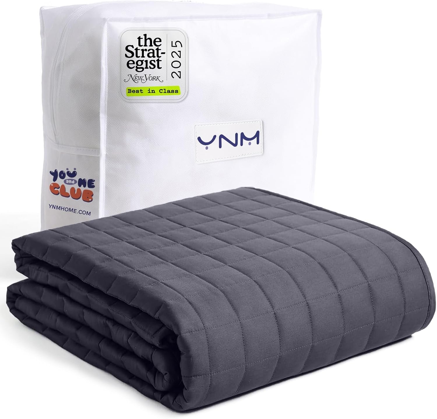 YnM 15lbs Weighted Blanket for Adults