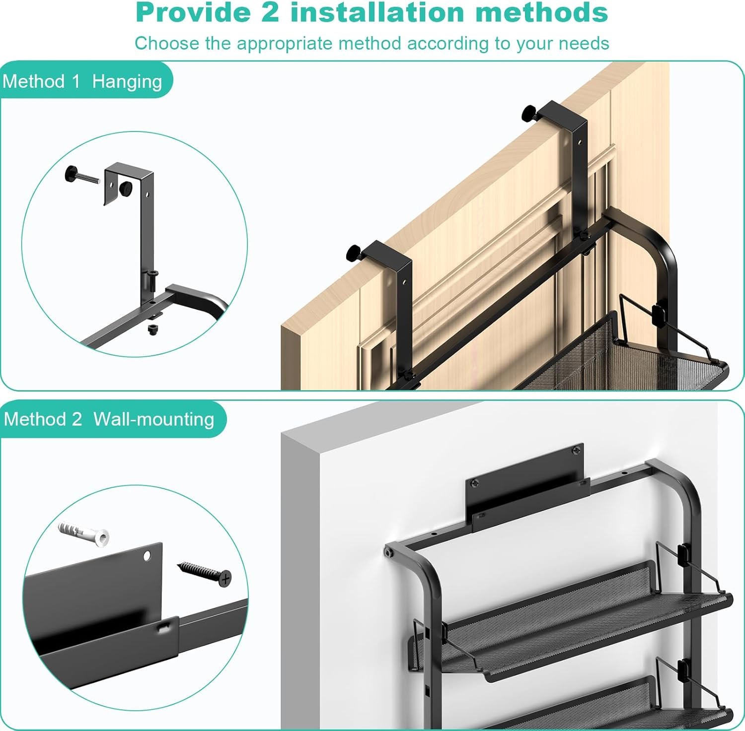 bukfen Over The Door Shoe Organizer - Image 5